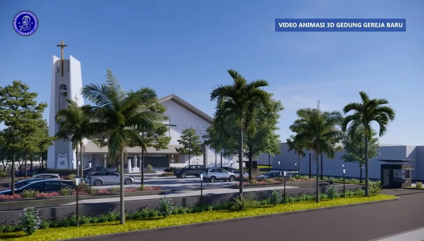 Pembangunan kembali Gereja Maria Marganingsih (Paroki Kalasa